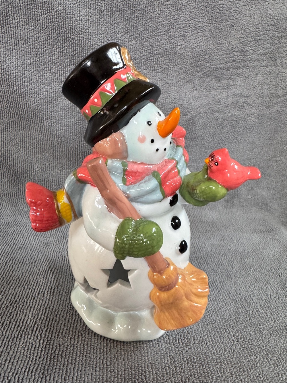 Sango ‘The Sweet Shoppe Christmas’ Festive Snowman Ceramic Décor